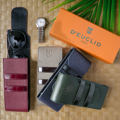 Parallela- Watch and Sunglass Case